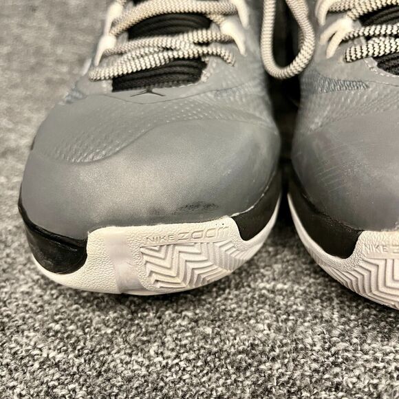 Nike Air Jordan CP3 VIII, Size 8 gray grey black, 684855-003, Chris Paul 2014 - Picture 4 of 14